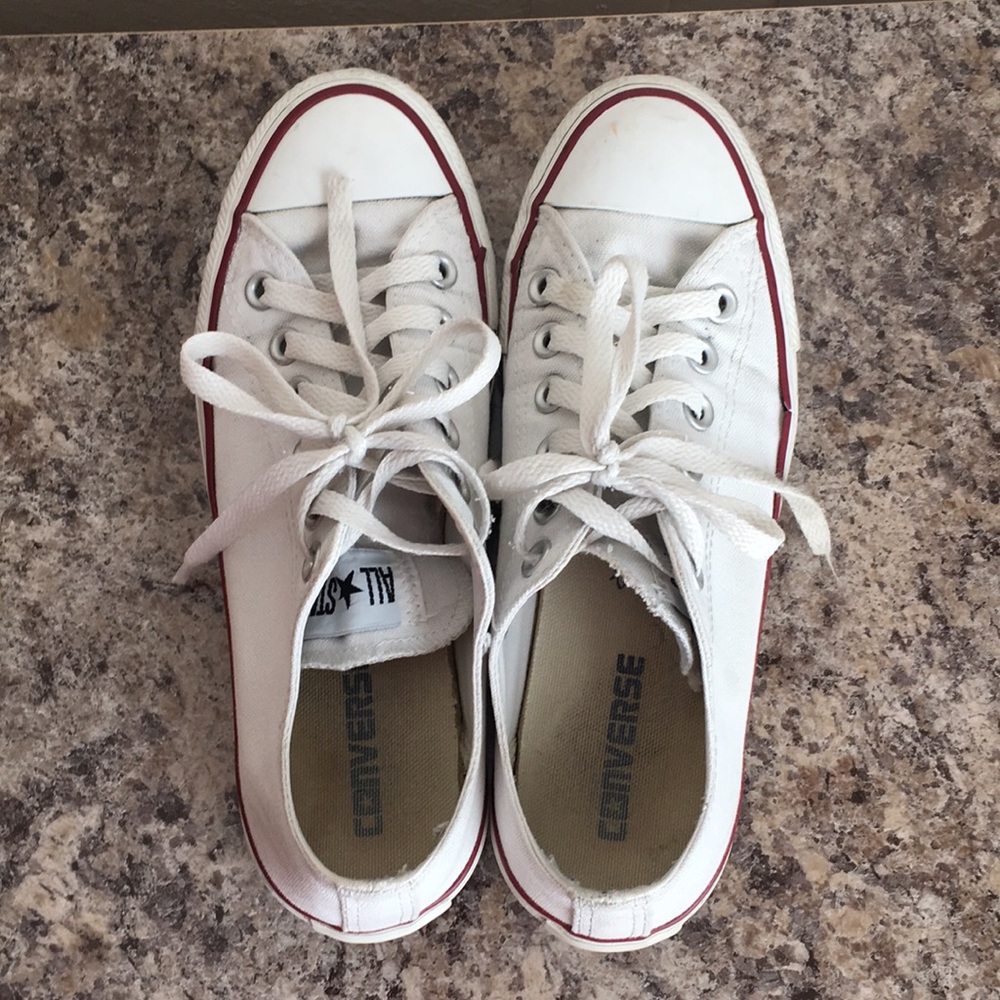 White Converse - Picture 3 of 10